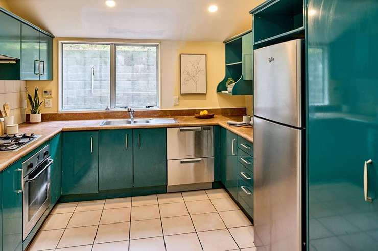 The three-bedroom family home on Bank Road, in Northland, Wellington, made history in the capital. Photo / Supplied